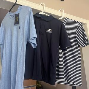 Blue Short Sleeve Shirts